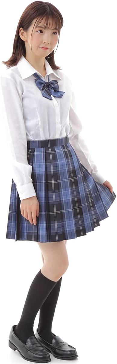 プリーツスカート チェック柄 ミニ スクールスカート 学生服