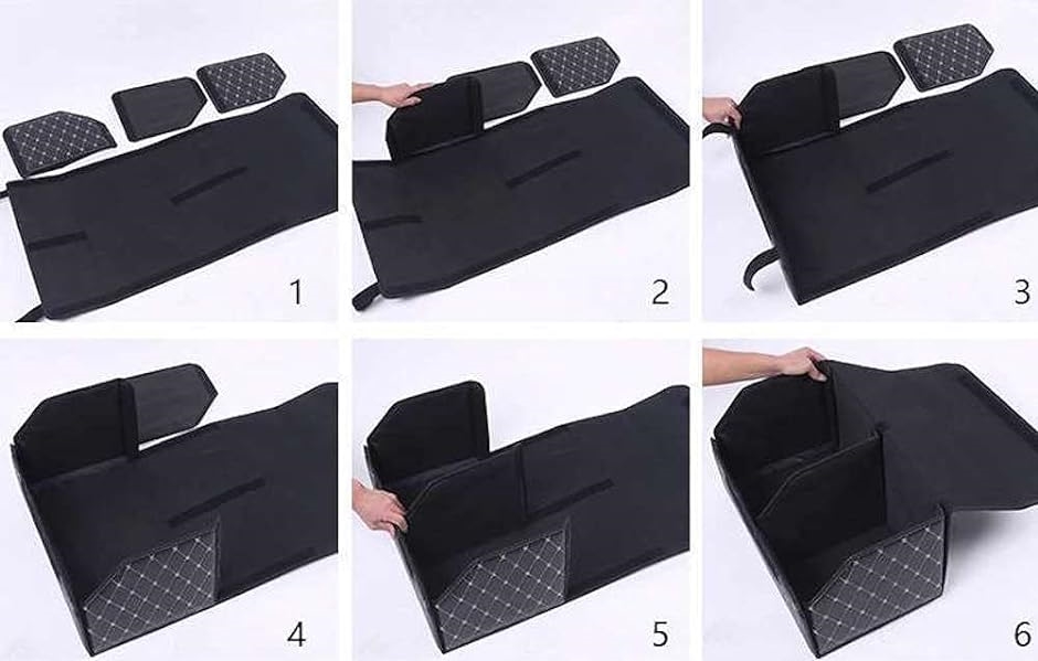 レザー調 車内 整理 収納 ボックス ストレージ トランク 座席 等に