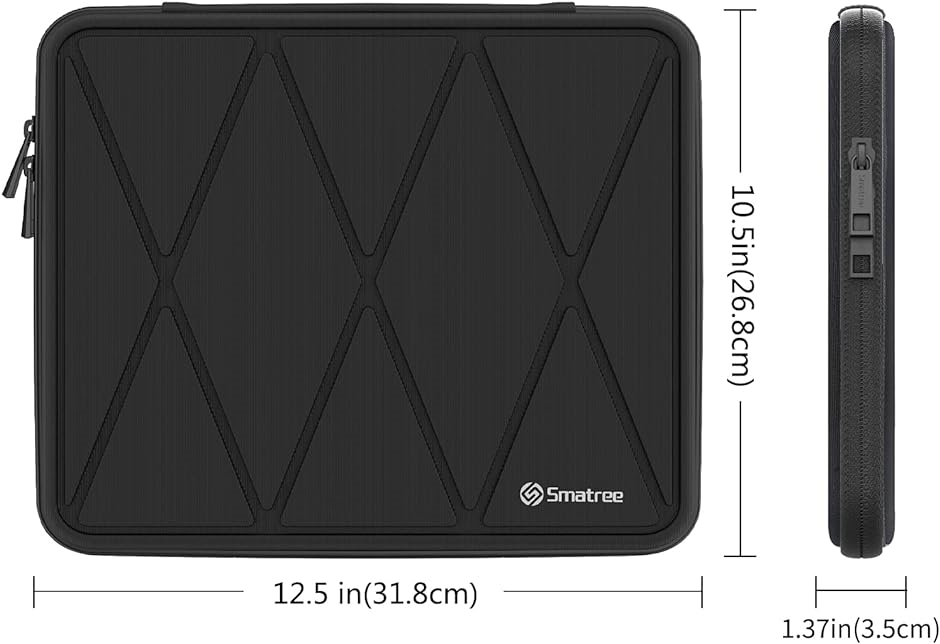 Ipad Pro12.9インチタブレット収納ケースSurface Laptop Chromebook MDM( Black,  12.9インチ)｜horikku｜06