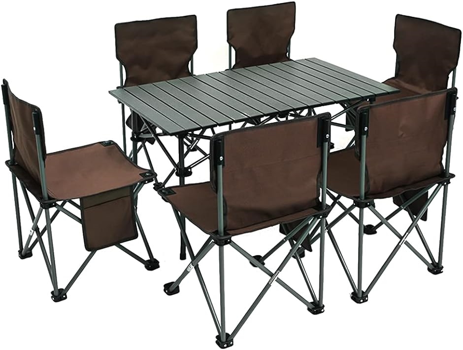 アウトドア テーブル チェア 7点セット キャンプ テーブルセット 