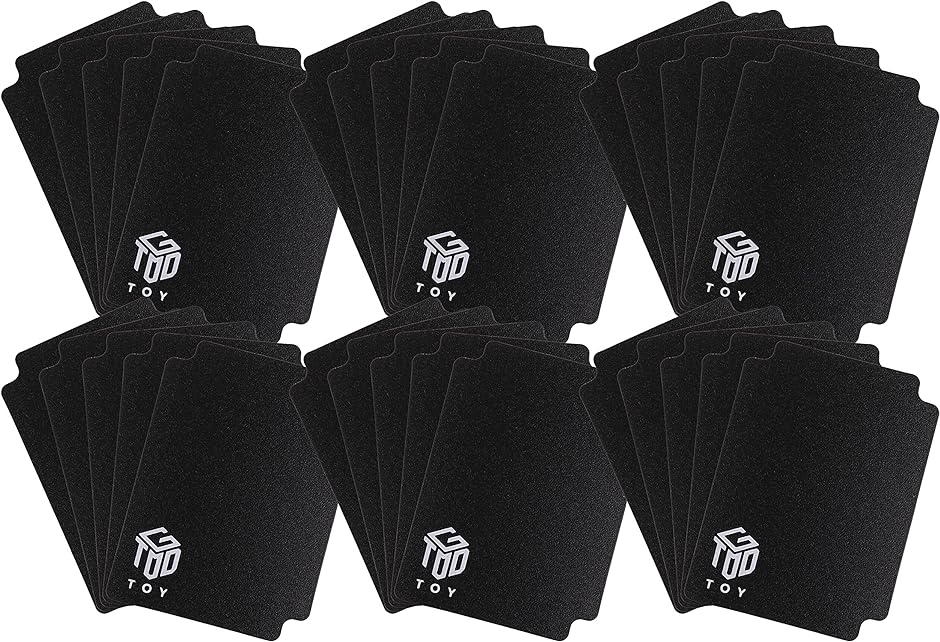 カード セパレーター 仕切り ３０枚セット デッキケース 整理 トレカ( ブラック３０枚)