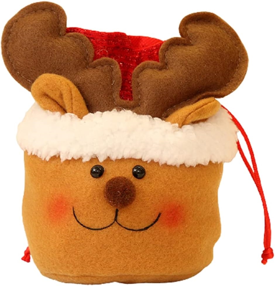 Yahoo! Yahoo!ショッピング(ヤフー ショッピング)Merry Christmas クリスマスプレゼント袋 飾り 可愛い ギフト袋 クリスマス用品 鹿タイプ MDM