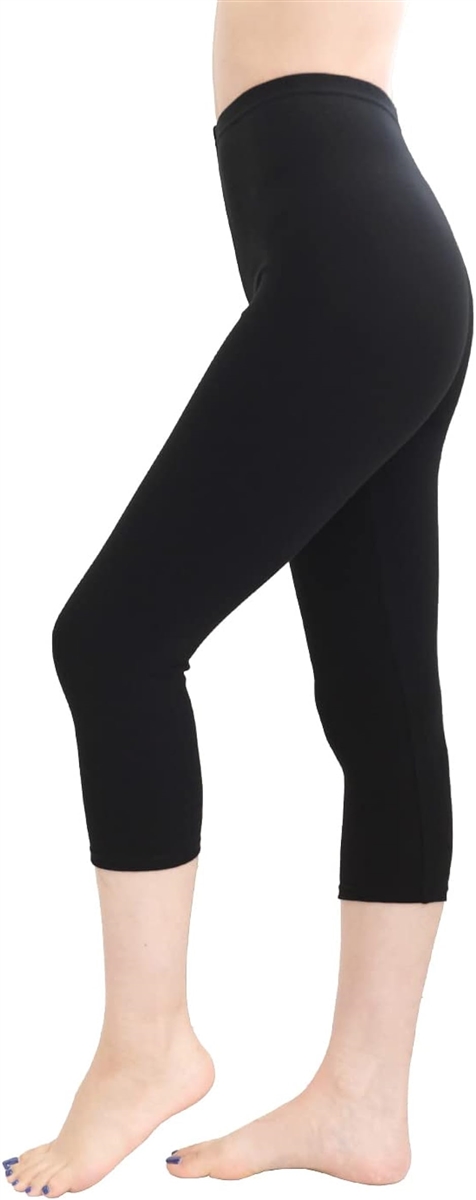 LALA の補正レギンス Smile LaLa レディース 女性 パンツ レギンス スパッツ 綿混( ブラック