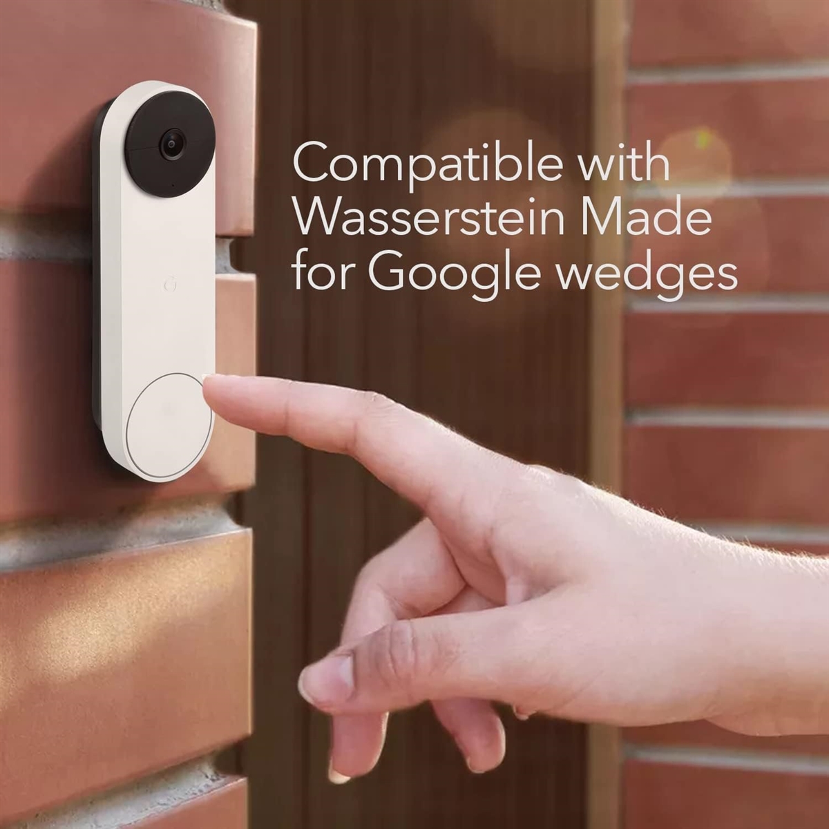 互換品】 ドリル不要マウント Google Nest Doorbell バッテリー 対応