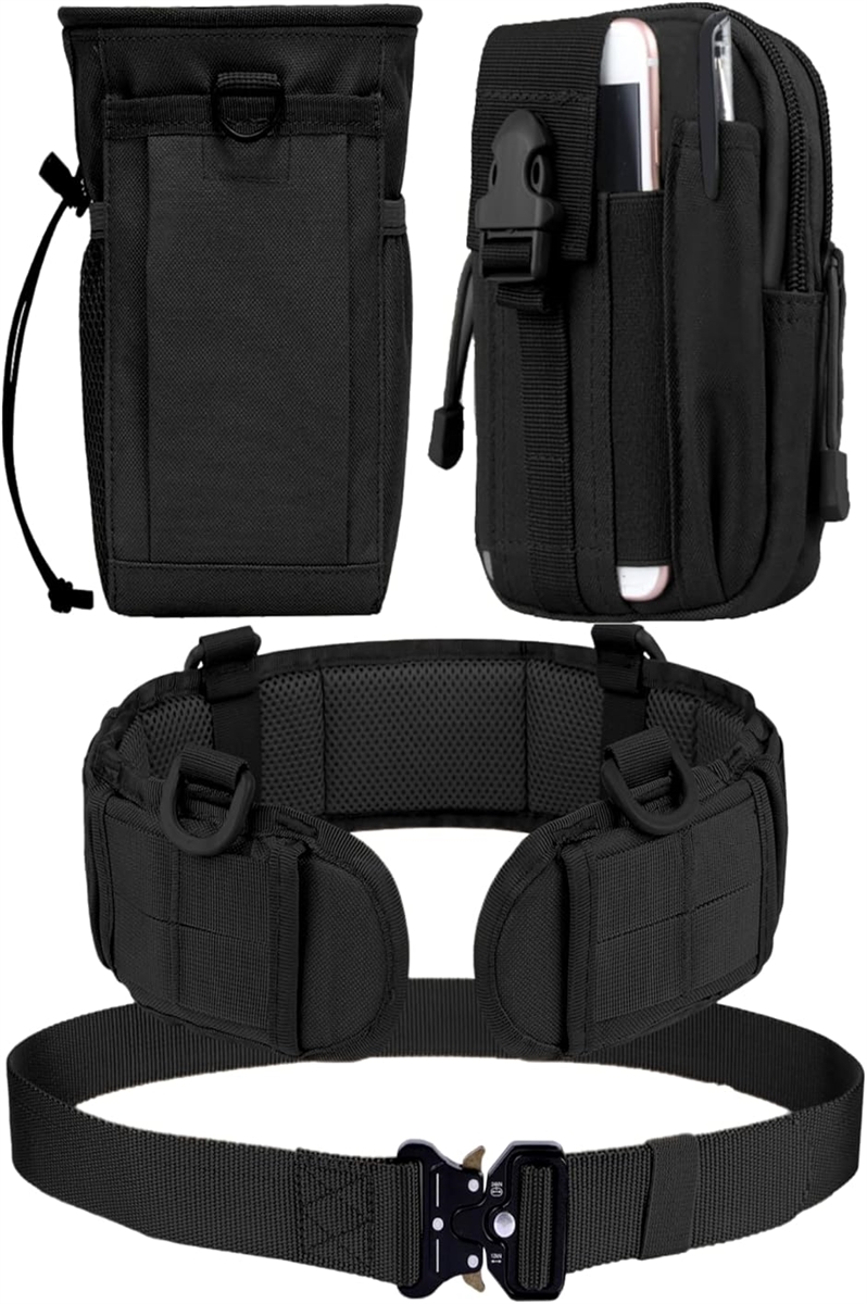 7点セット サバゲー ベルト タクティカルベルト MOLLE 装備 マガジン