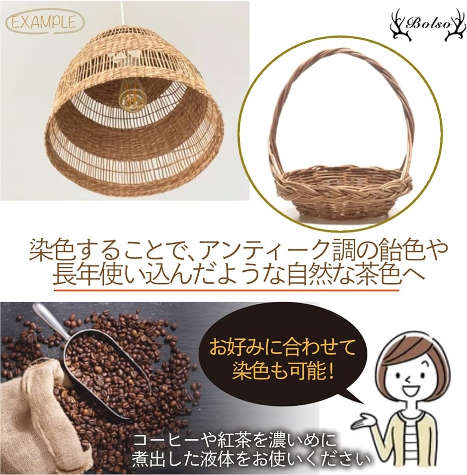 籐（ラタン）丸芯 ２ｍｍ ９６０g　平芯 ２２０ｃｍ×４本　　おまけ付き 楽天市場】籐丸芯 約100g 直径2.5mm 【 藤工芸 かご編み 藤細工