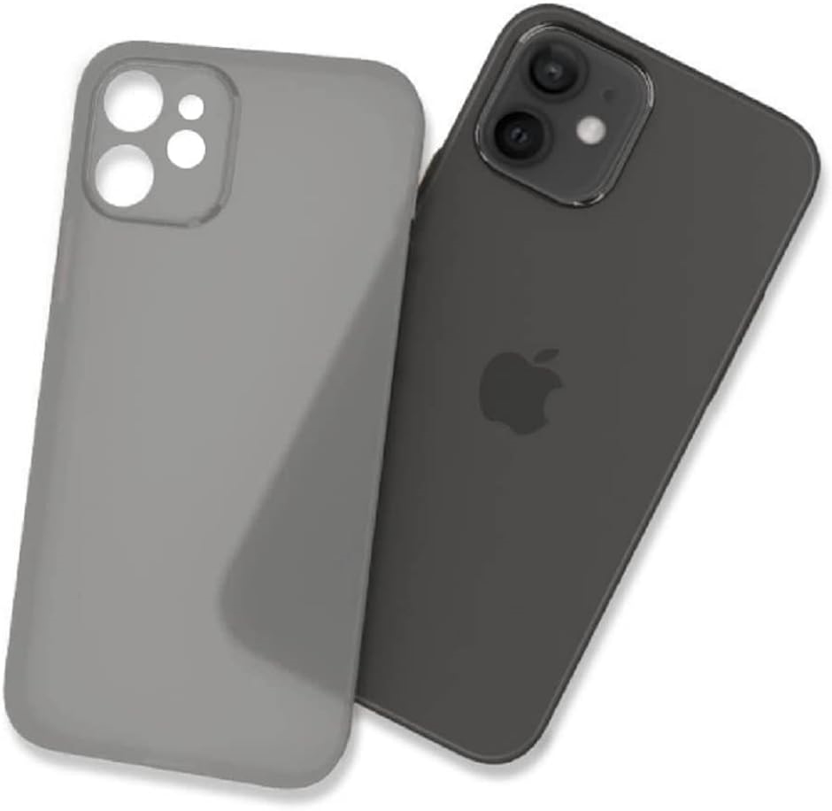 iPhone 12 mini 用ケース 超薄型 指紋防止 傷防止5.4インチ