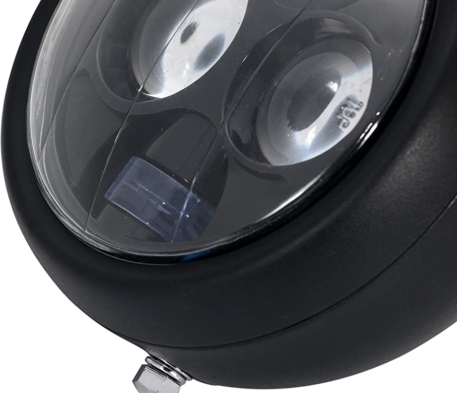 汎用 バイク LED プロジェクター ヘッドライト 6.5インチ ネイキッド ハーレー CB400 SR XJR400 ZRX( 黒)｜horikku｜06