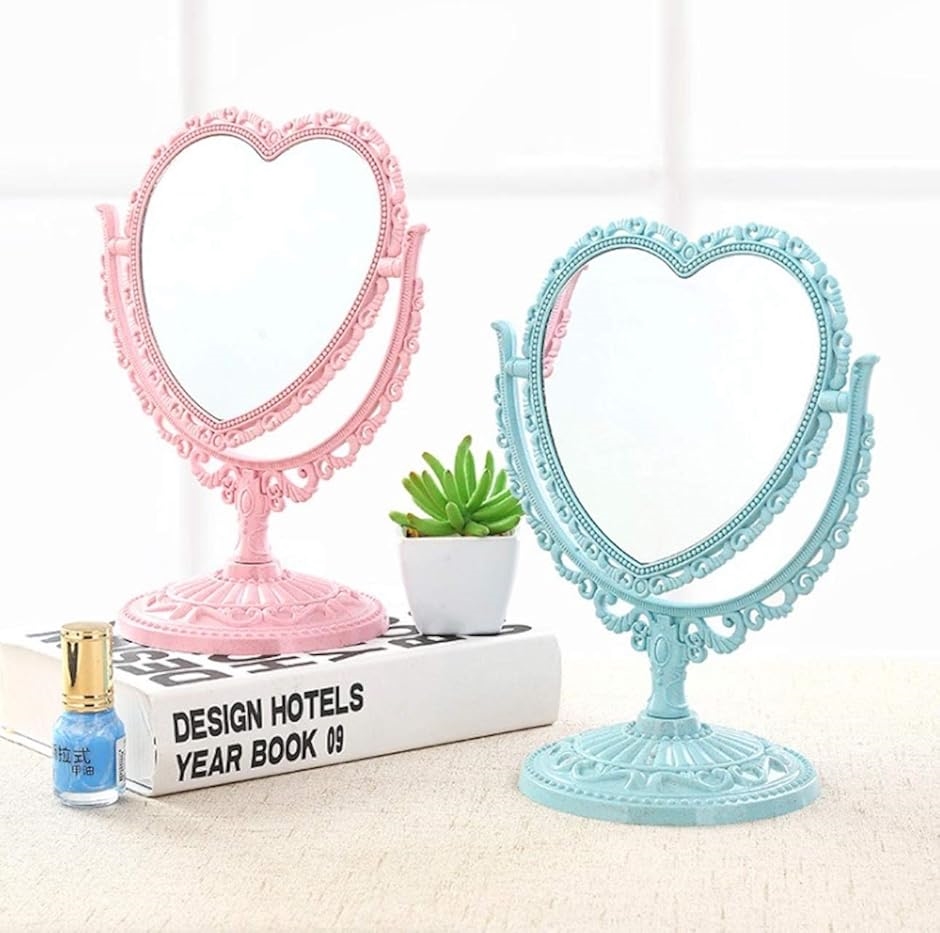 ななさま専用ページ♡ 卓上ミラー&コロコロスタンド　ハート ななさま専用ページ♡ 卓上ミラー&コロコロスタンド ハート