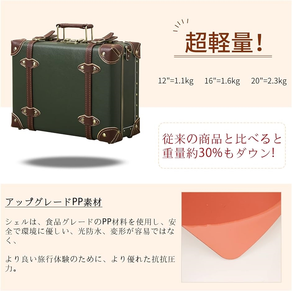 Amazon.co.jp: [urecity] ヴィンテージ＆キュート 機内持ち込み
