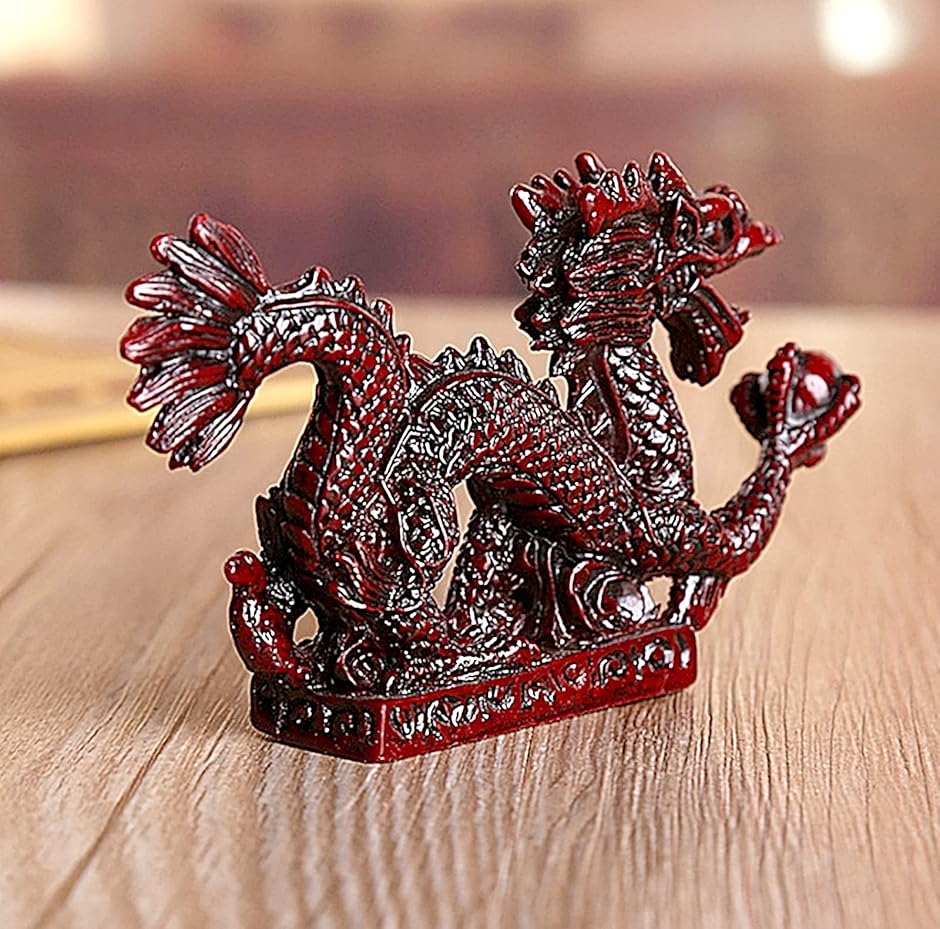 進宝龍 （風水の龍、龍の置物） 改運進宝龍純金仕上げ（