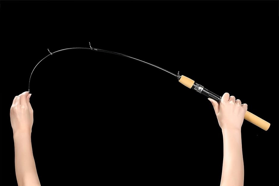 釣竿セットコンパクトロッド スピニングリール ロッド全長100cm ライン
