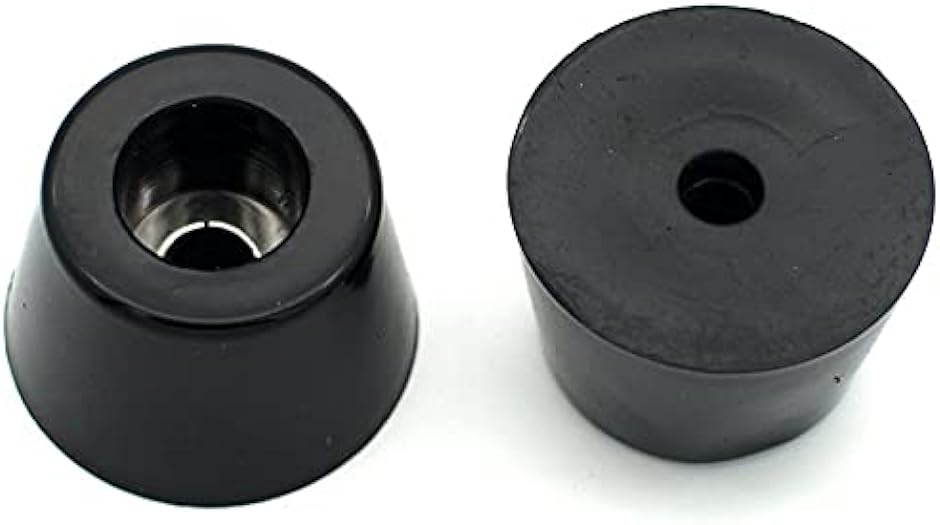 ワッシャー入り ゴム足 8個 セット D33x27xH33mm ビス止め ネジ