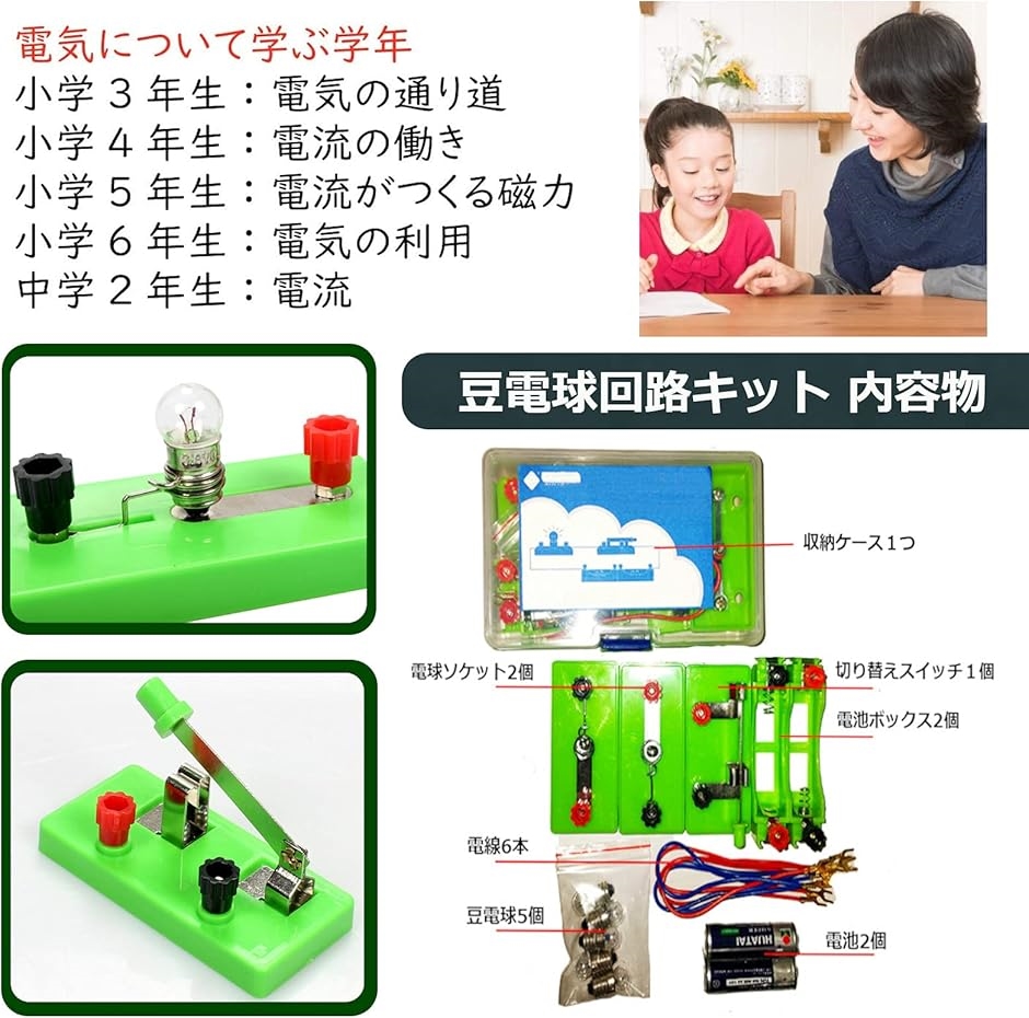 電気実験 電子回路 キット 工作キット こども 理科実験 回路実験 クレーン | ブランド登録なし | 04