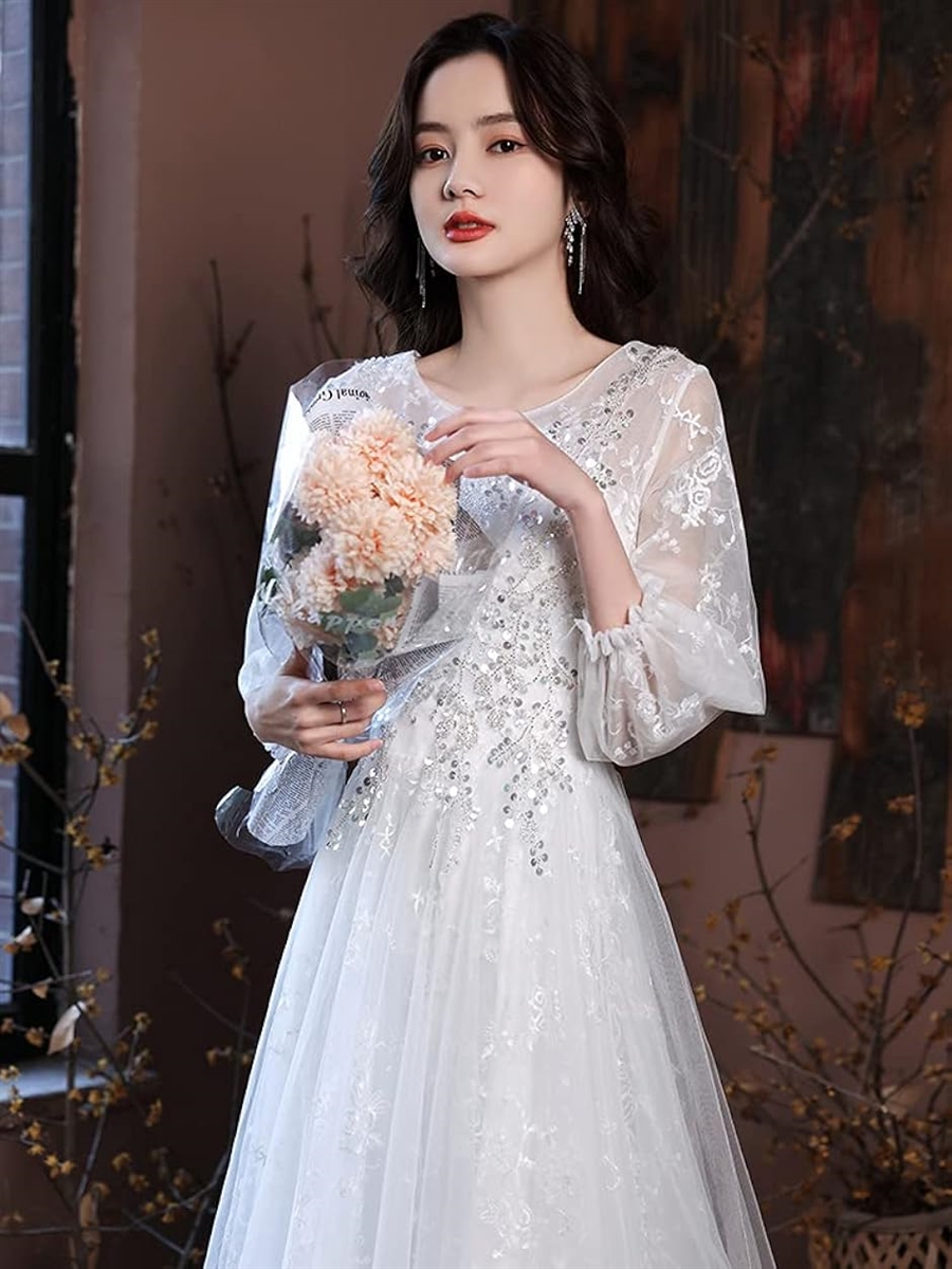 可愛い ウェディングドレス 二次会ドレス 結婚式 プリンセスライン 