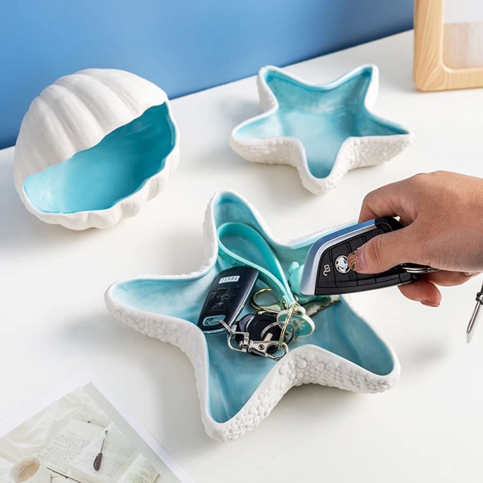 宏*様 海の置き物　インテリア雑貨　アート　アクセサリートレイ　夏　珊瑚　貝殻 ディスプレイアートトレイ ロング 名も無き島 アクセサリー