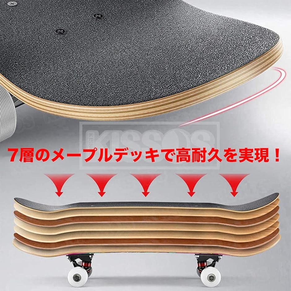 楽天市場】スケボー コンプリート DEEP MOUNTAIN ディープ