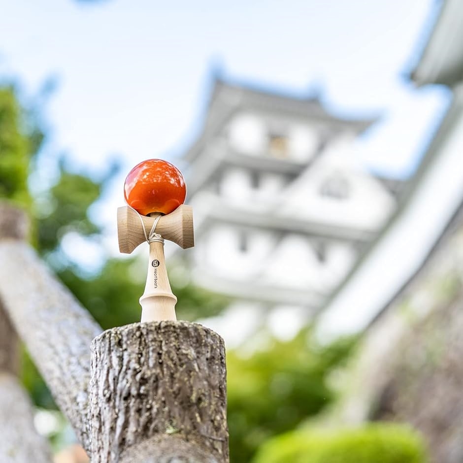 【最終値下げ】（限定品）大空プレミアム　オレンジ　けん玉 Amazon | 民芸品 日本けん玉協会認定 競技用けん玉 大空 国産品