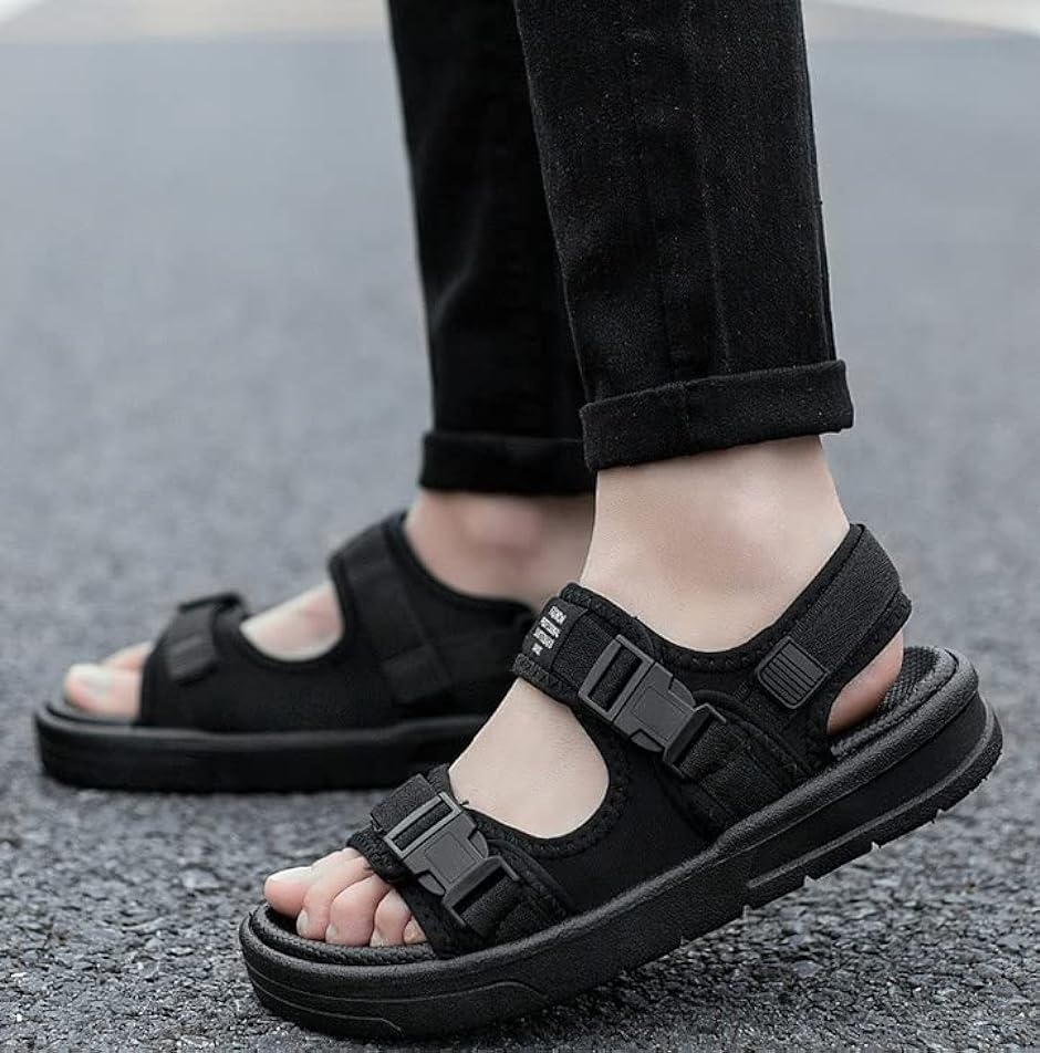 Y-3 ブラック スポーツサンダル 箱付き Y-3 ブラック スポーツサンダル 箱付き