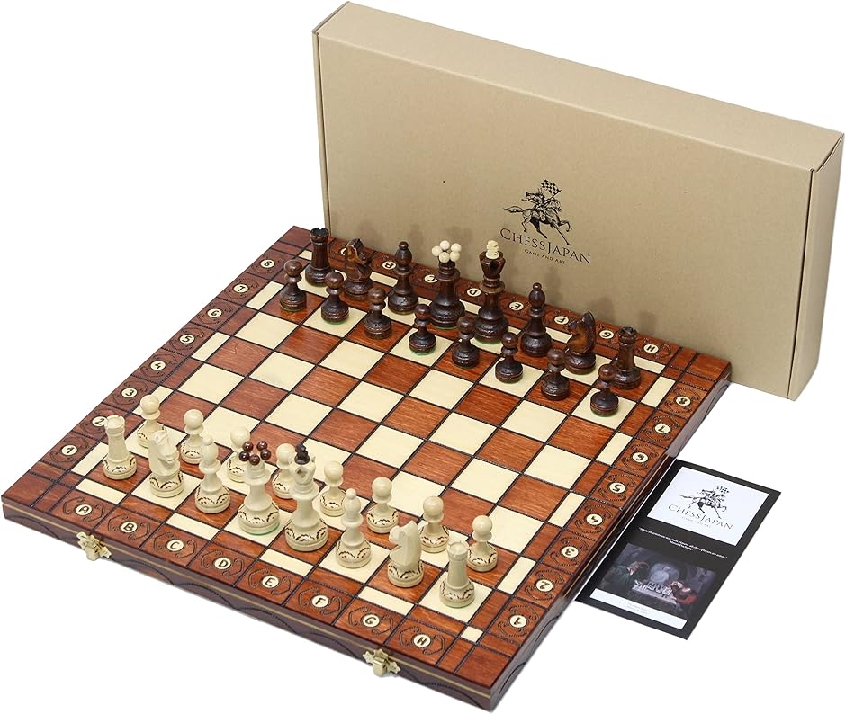 ChessJapan チェス ヴァヴェル 41cm 木製( ホワイト)｜horikku
