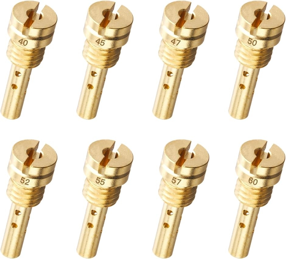 互換品】パイロットジェット セット 8サイズ 15X5.4ケーヒンFCRφ28