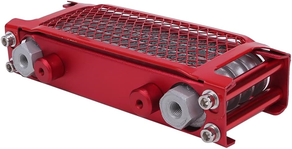 互換品】 ホンダ 用 オイルクーラー キット 4段タイプ(レッド