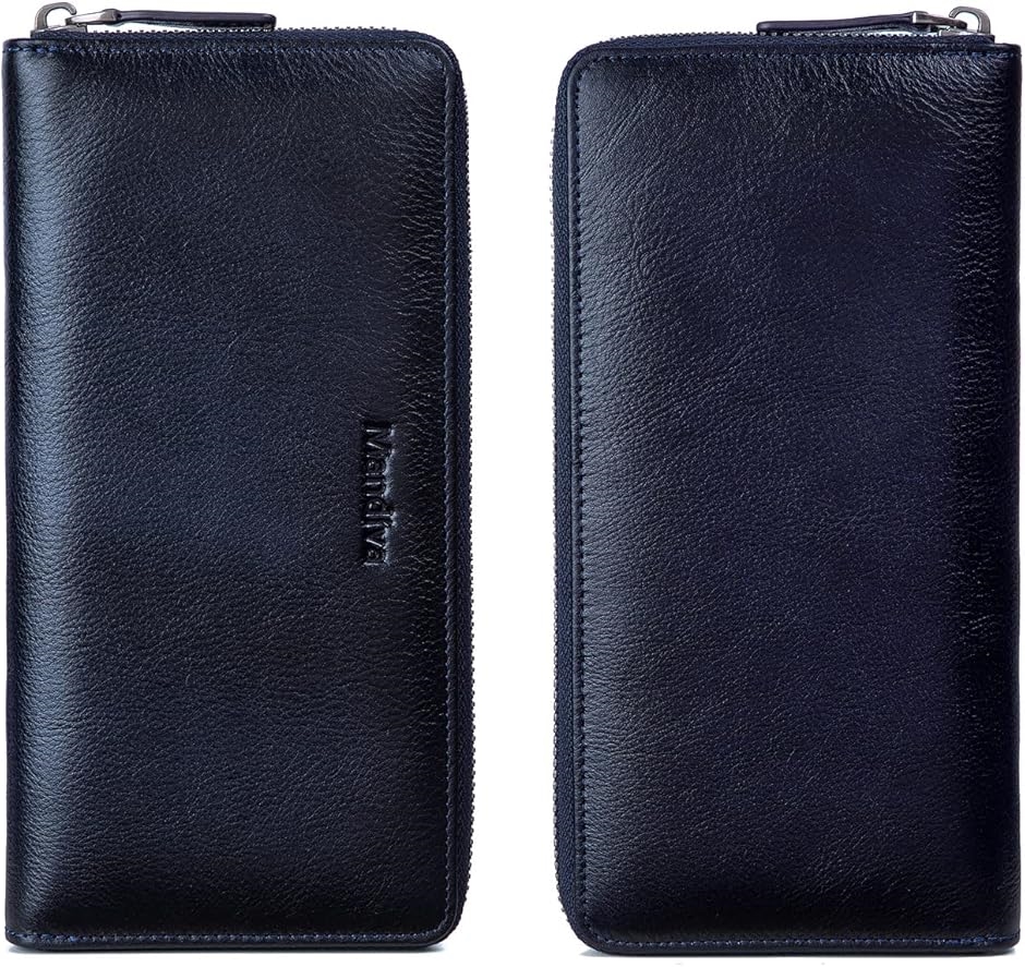 財布 メンズ レディース 長財布 本革 セパレート型 小銭入れ ラウンド