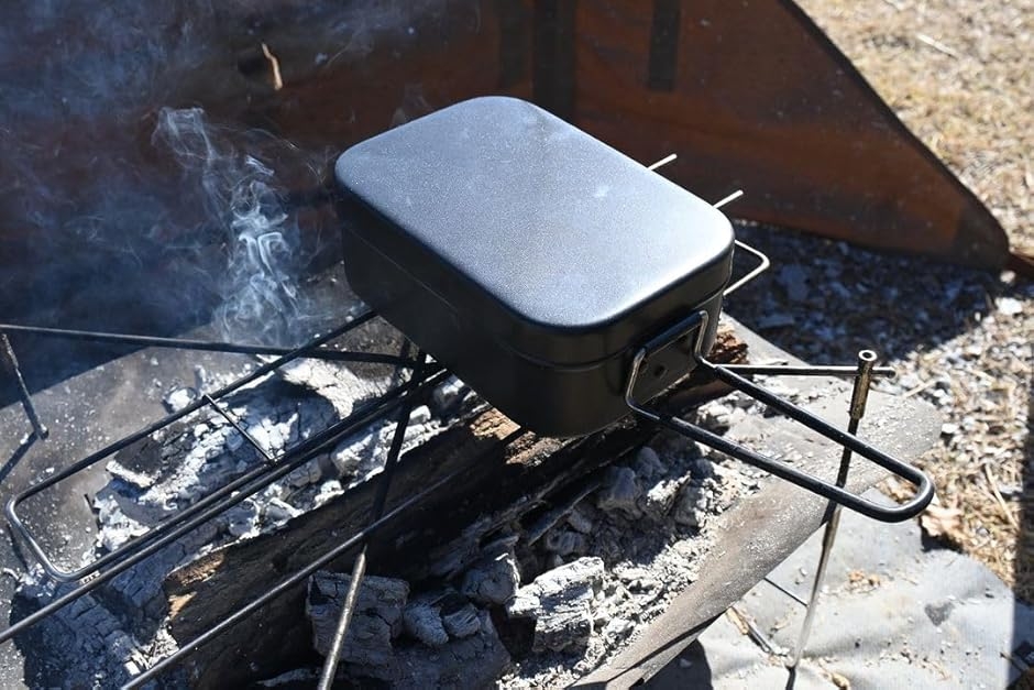 黒メスティン ノンスティック テフロン加工 湯切り穴 飯ごう ソロ