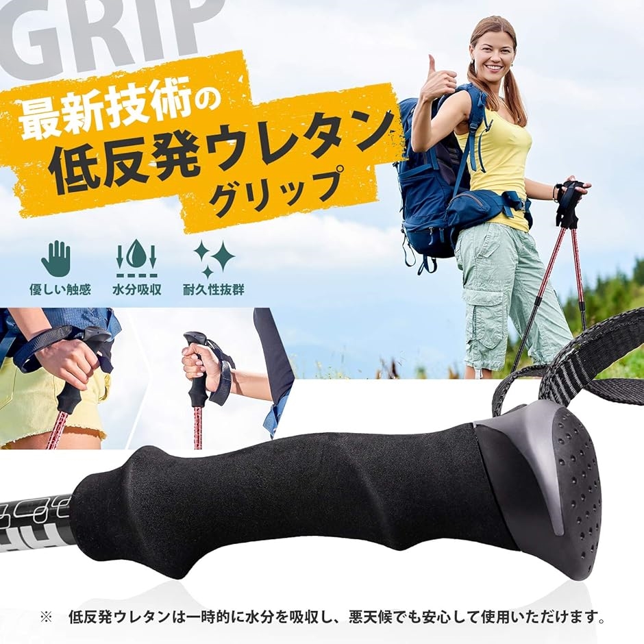 HAWK GEAR ホークギア 登山ストック ...の詳細画像4