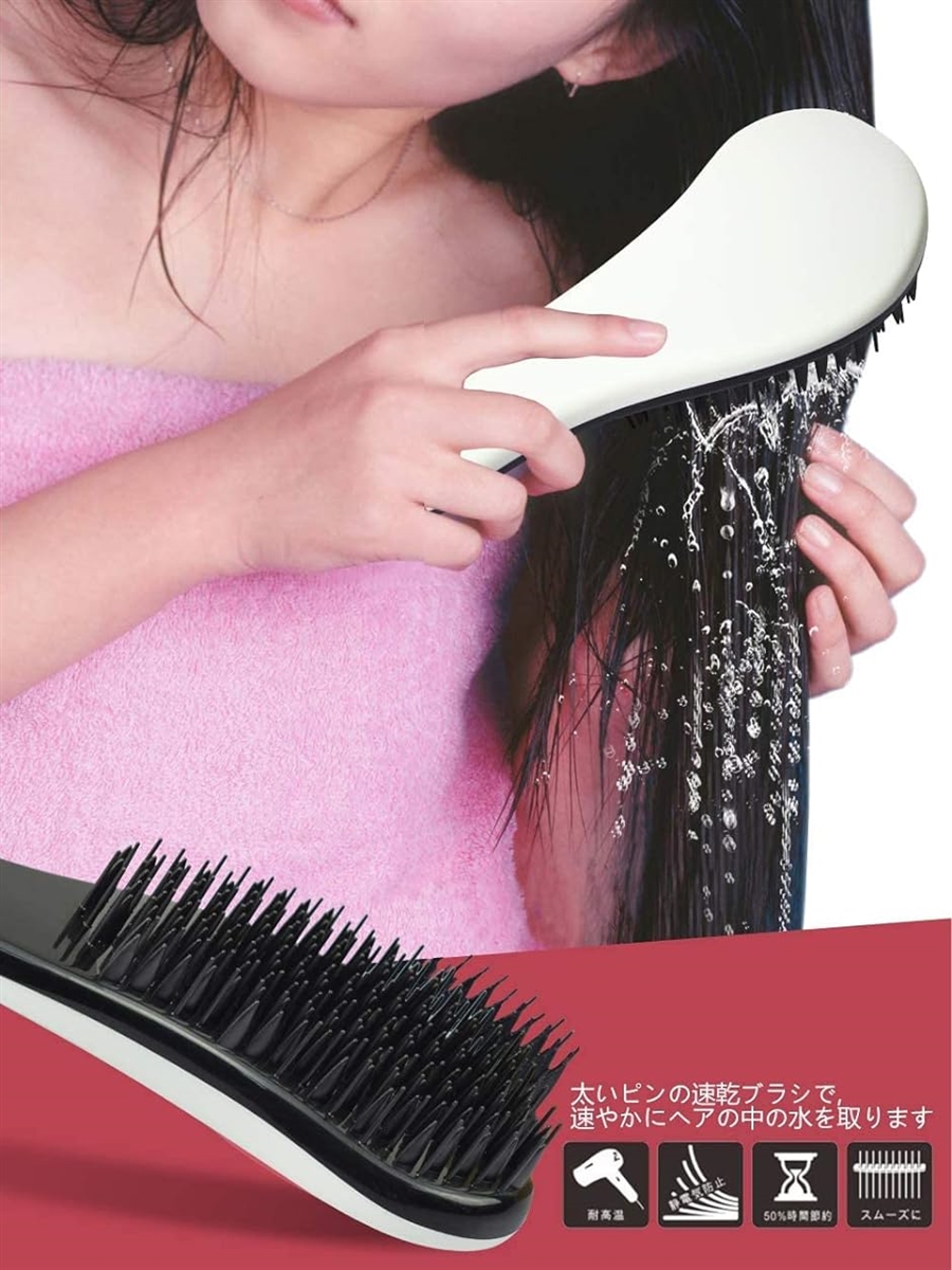 【まとめ売り】ヘアブラシ・ヘアケアセット※バラ売り不可 ヘアブラシ ヘアケアブラシ 2点セット : スピード発送 ホリック - 通販