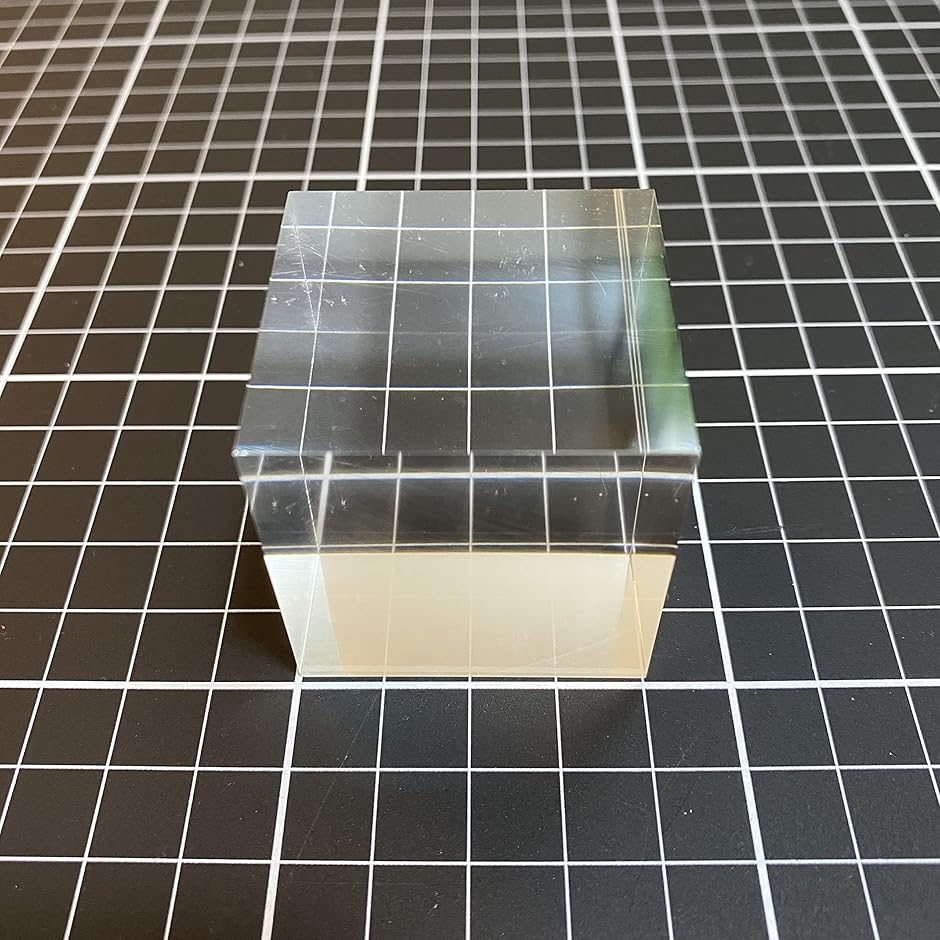 アクリル キューブ ブロック 撮影台 標本 透明 アクリルパネル