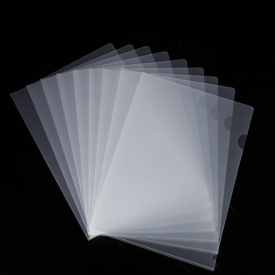 クリアファイル A5 30枚 クリアホルダー 0.16mm厚 透明 ケース 書類