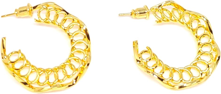 Yahoo! Yahoo!ショッピング(ヤフー ショッピング)ピアス 耳飾り オリジナル デザイン おしゃれ かわいい レディース（ 24K-32）