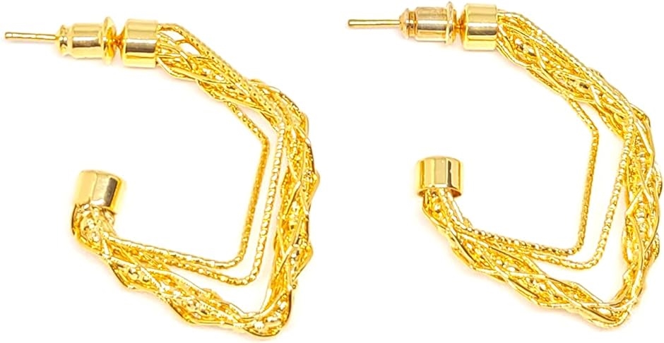 Yahoo! Yahoo!ショッピング(ヤフー ショッピング)ピアス 耳飾り オリジナル デザイン おしゃれ かわいい レディース（ 24K-33）