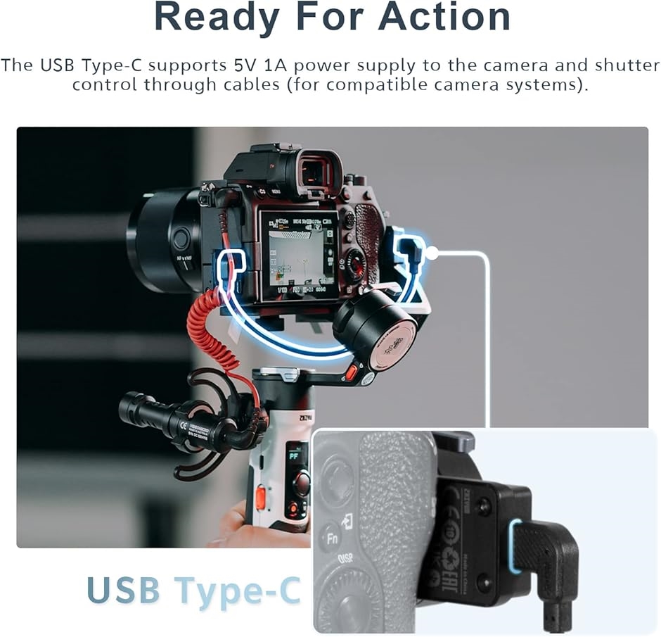 互換品】Zhiyun Crane M2S ジンバル カメラスタビライザー スマホ