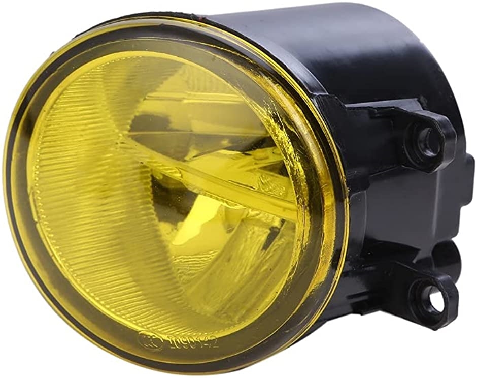 トヨタ 30系 黄色 LED フォグ ランプ ユニット 汎用 左右 セット プリウス 40 プリウスα 10 アクア 等( イエロー)｜horikku｜05