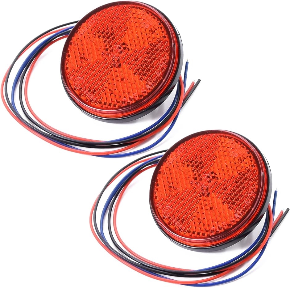 NMJ リフレクター LED 反射板 2個入り/3色( レッド) :2B4SH20X5Q:スピード発送 ホリック - 通販 - Yahoo ...