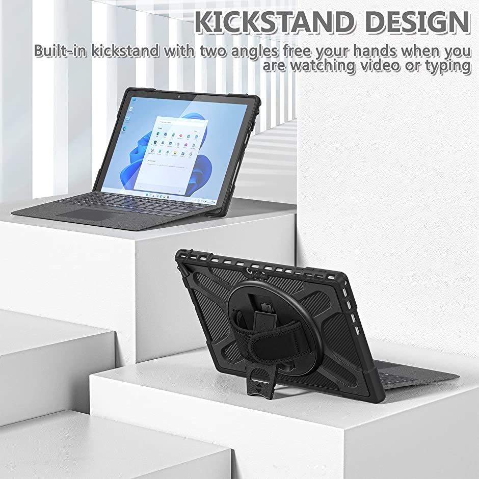 Microsoft キーボード対応保護ケース Surface Pro( Black, Pro 7 Microsoft キーボード対応保護ケース Surface Pro( Black, Pro 7