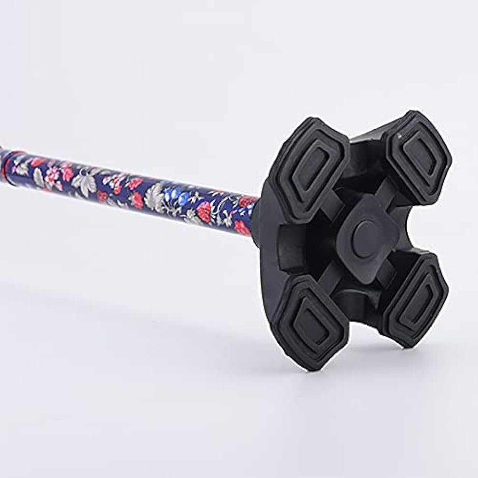杖先ゴム つえ ステッキ 介護 安定 替えゴム 滑り止めゴム 4本足 22mm
