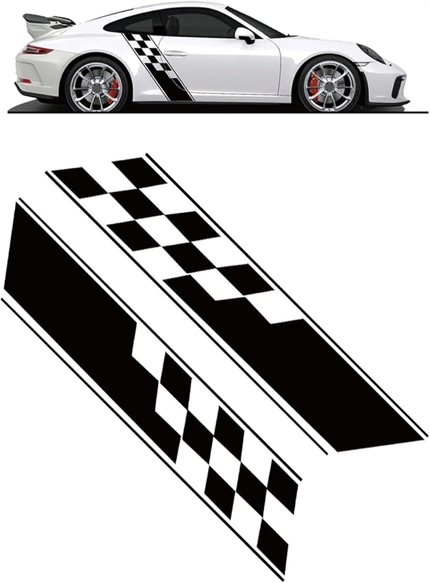 morytrade ボディ ステッカー 自動車 サイド ストライプ シール