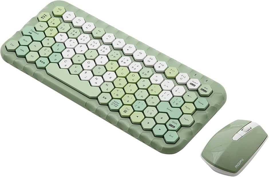 ⭐️かわいい⭐️ワイヤレスキーボード マウス セット テンキー 無線接続 ⭐️かわいい⭐️ワイヤレスキーボード マウス セット テンキー