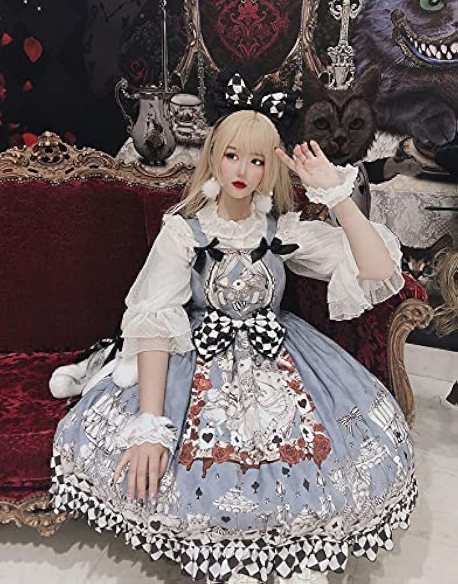 レディレイジー ロリータ ジャンパースカート アリス コスプレ
