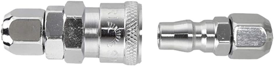 ヒロワールドトレード カプラー クイックジョイント 3組 エアーホース ウレタンホース 用 3個セット( 6.5x10mm 3個セット) 関連画像4