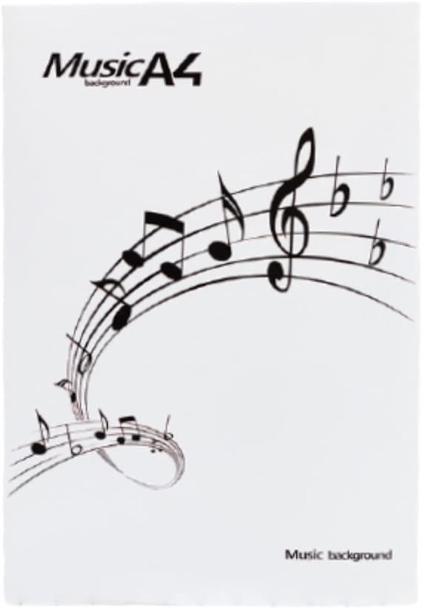 MINORI 楽譜ファイル 4ページ展開 6枚収納可能 A4 書き込み可能 収納力 抜群リングタイプ 楽譜ホルダー 演奏会( ホワイト)