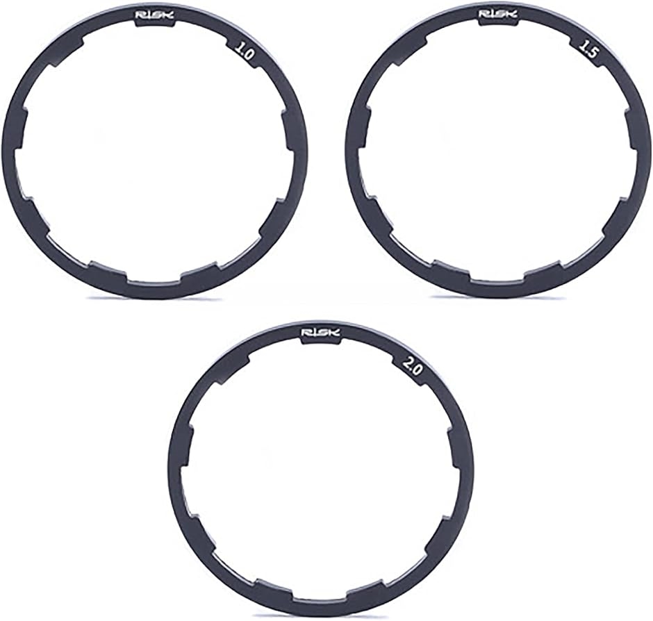 morytrade スプロケスペーサー シマノ対応 3枚セット 1mm/1.5mm