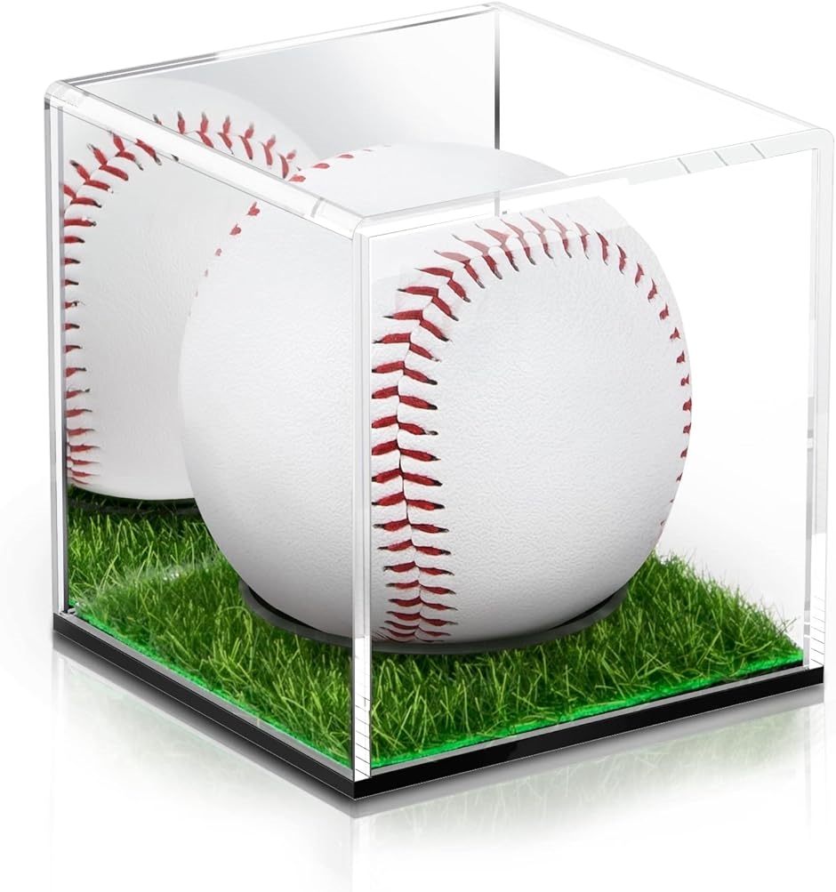 野球ボールケース サインボールケース 野球用 アクリル製 ミラー( ミラー)