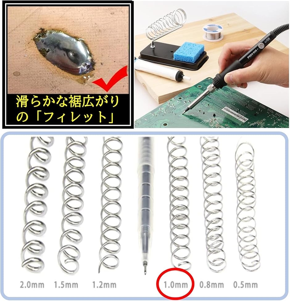 はんだ　さん専用 千住金属 はんだ TSURU22-60/0.8 ワイヤ形状 ワイヤ径 0.8mm | RS
