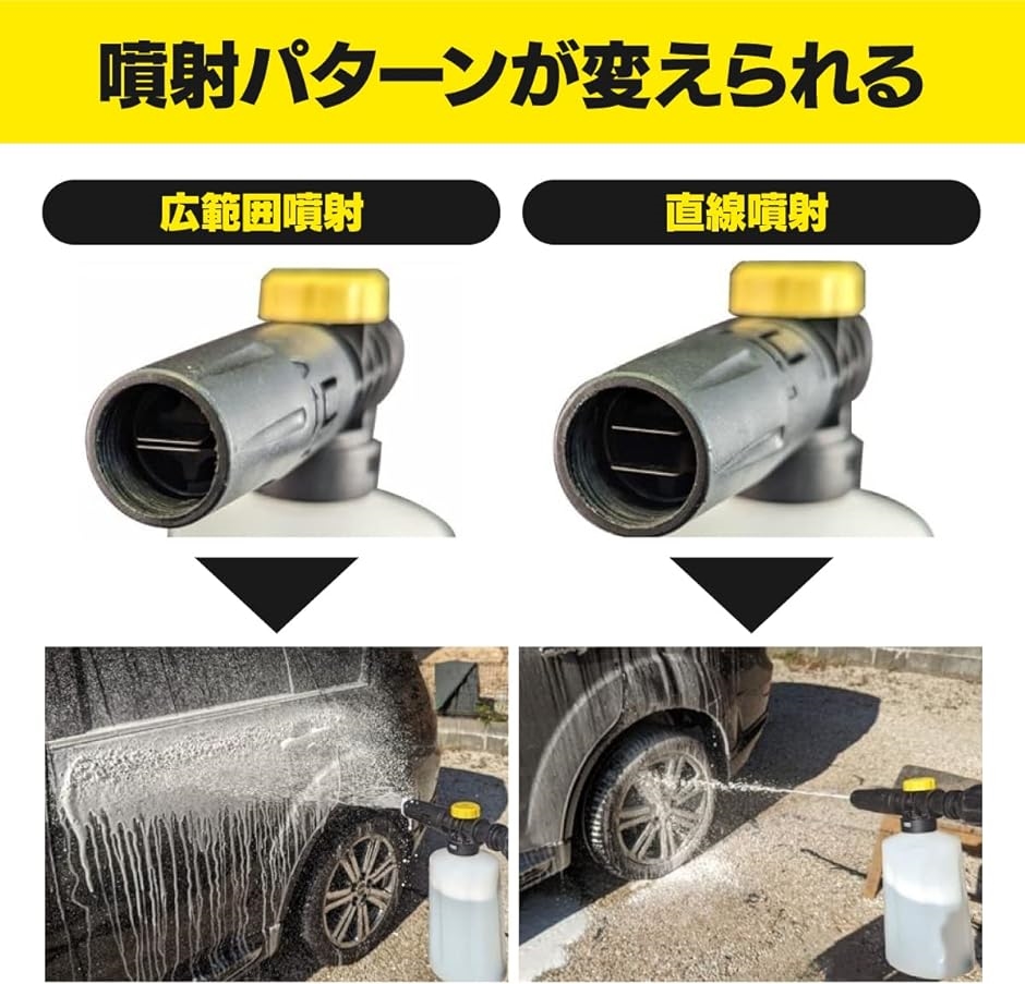 GreenAUTO ケルヒャー ノズル 洗車 フォームガン フォームノズル GreenAUTO ケルヒャー ノズル 洗車 フォームガン フォームノズル