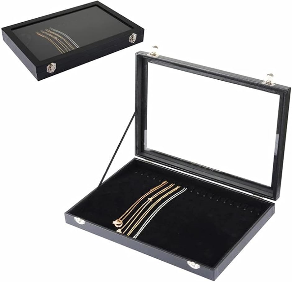 ネックレスケース アクセサリー収納 ジュエリーボックス ディスプレイ