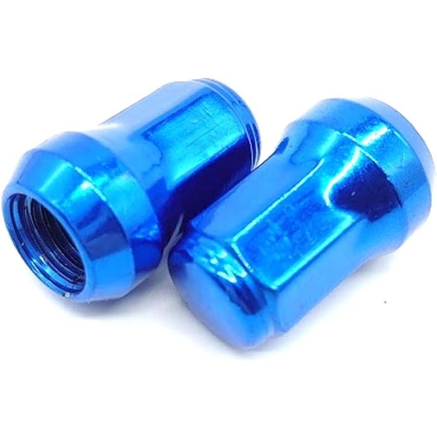 ロック ナット 青 ブルー 車 タイヤホイールナット M12 ネジ ショートナット ラグナット ヘプタゴン(ブルー, 1.25mm)  :2B4YOI0WXR:スピード発送 ホリック - 通販 - Yahoo!ショッピング